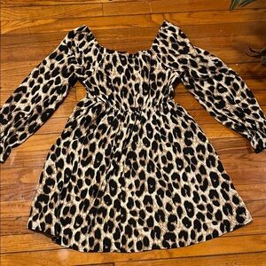 Leopard Print Women’s Dress